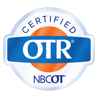 NBCOT Certified OTR badge